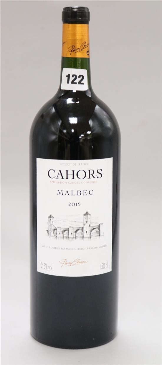 A magnum of Cahors Malbec 2015